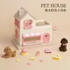 Juguetes de casa de juegos de mini muebles transfronterizos, escena en miniatura, cocina pequeña, casa de muñecas, sala de estar, decoración de escritorio, modelo