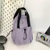 Mochila de Aparência Sofisticada para Mulheres 2026, Pequena, Leve, Tecido de Nylon, Bolsa de Peito Multifuncional, Bolsa Estilosa para Trabalho e Deslocamento