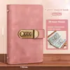 Libro de ahorro de efectivo transfronterizo, libro de almacenamiento de gestión financiera, carpeta de dinero con bloqueo de contraseña, libro de almacenamiento de efectivo, libro de contabilidad