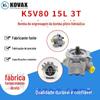 Peças mecânicas de escavadeira de fornecimento direto da fábrica K5V80 15L 3T bomba de engrenagem de bomba piloto hidráulica atacado