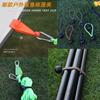Clip para tienda de campaña al aire libre, nuevo clip para toldo, clip para acampar a prueba de viento, gancho de plástico, clip fijo, accesorios para acampar