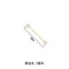 Cadena de Plata S925 Pulsera de Mujer Collar Doble Elástico Hebilla Cadena de Ajuste Accesorios Chapado en Plata Oro de 18K Cadena de Extensión para DIY