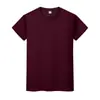 Camiseta 100% Algodão com Logo Personalizado, Gola Redonda Elegante de Manga Curta para Trabalho, Camisetas Culturais para Publicidade em Grupo, Roupas de Trabalho, Bordado e Estampagem