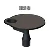 Tábua de Mesa Pequena para Carro Rotação 360 Graus Fileira Dianteira e Traseira Mesa Redonda/Quadrada Multifuncional de Suspensão Porta-copos e Bandeja para Assento do Motorista e Passageiro