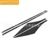 Adequado para 23 modelos de MG Mulan MG4 MULAN capa do espelho retrovisor acabamento externo em fibra de carbono, capa da maçaneta da porta e modificação da face dianteira