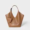Bolso Tote Coreano de Nicho de Gran Capacidad para Mujer 2026 Nuevo Modelo Bolso Cesta Cruzado de Piel Genuina Bolso de Mano Más Vendido