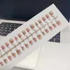 30 Peças de T021 Tiras Coloridas Estilo Francês com Borda Branca em Formato de Escada Curta, Simples e Versátil para Uso Diário, Deslocamento e Estudantes