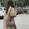Bolso Cruzado Transfronterizo de Nuevo Estilo con Lazo y Pequeño Diseño Floral con Pliegues para Estudiantes Universitarias, un Bolso de Hombro de Gama Alta