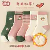 Calcetines para Niños, Calcetines de Rizo Media Pantorrilla, Calcetines de Rizo Forrados de Felpa y Engrosados para Niños, Calcetines para Niños de Otoño e Invierno, Calcetines Gruesos Cálidos para Invierno