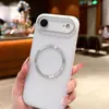 Adecuado para fundas de teléfono Apple Air, este juego incluye cinco accesorios magnéticos para teléfono y una funda de teléfono simple y minimalista.