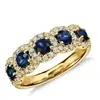 Anel Ziyu Fashionável de Luxo Leve com Personalidade, Joia de Alta Qualidade para Festas Noturnas e Banquetes, Anel de Estilo Natural para Senhoras Elegantes