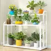 Estante de Flores de Hierro para Patio Interior Transfronterizo, Estante de Flores de Hierro de Múltiples Niveles para Balcón Exterior, Estante de Almacenamiento para Macetas de Plantas Verdes