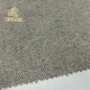 Tejido de mezcla de lana de franela con hilo plateado, tejido de seda brillante de sarga, material engrosado para abrigos y trajes, suministrado por el fabricante
