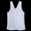 Cubierta Cruzada para Yoga Pilates Chaleco Suelto de Yoga para Mujer Sin Mangas Ropa Deportiva para Ciclismo Correr Fitness