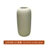 Estilo retro pastoral simple jarrón de cerámica gres texturizado adornos para arreglos florales hogar sala de estar alto valor de color manualidades