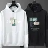 Sudadera deportiva para hombre engrosada, nuevo modelo 2025, chaqueta con capucha para primavera y otoño, top casual de moda de marca ins