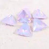 Rhinestone Mocha Triangular Cristal Ponta Inferior Diamante Nail Art Diamante DIY Ponta Inferior Pedra Preciosa Diamante de Formato Especial Atacado