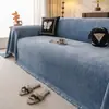 Estilo Festivo Moderno Nuevo Cubierta Grande Roja para Sofá Cuatro Estaciones Universal Chenilla Una Pieza Cubierta Completa Venta al por Mayor de Fábrica