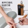 Nova Máquina de Lixar Unhas Loja de Lixamento de Unhas Elétrico Profissional Esfoliante de Unhas Portátil Armazenamento de Energia Dispositivo de Lixamento de Unhas
