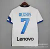 Camiseta de Aficionado Estilo Antiguo Club Estrella Número de Jugador Sin Brazaletes 202122 Barcelona Inter de Milán Manchester United