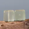 Citrino Limão Natural Cubo de Açúcar Contas Soltas DIY Pulseira de Cristal Colar Acessórios de Joias Feitos à Mão Material