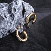 Pendientes de acero inoxidable de alta calidad Perla pendientes de otoño e invierno de aspecto caro fundición geométrica calientes pendientes todo-partido Moda