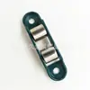 Acessórios de ferragens para polia de porta e janela de aço plástico polia de metal 80/88 roda dupla rolete de trilho de porta de correr