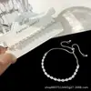 Versión Coreana de Dongdaemun Lujo Ligero Exquisito Super Brillante Zircón Pulsera Móvil para Mujer Nicho de Gama Alta Personalizado Versátil Joyería de Mano