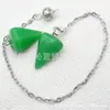 Venta caliente Ágata natural Cristal gema cono hexágono cono colgante DIY Colgante de cristal