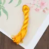 Hilo de Seda Sin Torcer, Envoltura Tradicional de Flor de Terciopelo, Materiales Hechos a Mano, Hilo de Seda Sin Retorcer, Venta al por Mayor de Accesorios Hanfu