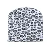 Chapéu de Tricô Jacquard Quente com Estampa de Leopardo Transfronteiriço para Outono e Inverno Chapéu Quente para Frio Chapéu Casual Versátil Chapéu para Frio Estilo Coreano Ins Feminino