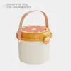 Cubo de almacenamiento de muñecas de juguete para niños de dibujos animados, cubo portátil para snacks, dulces, regalos, caja de almacenamiento para bloques de construcción, plastilina, Lego