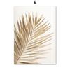 Shein Amazon Etiquetado Verde Chapado en Oro Abstracto Geométrico Hojas Dormitorio Lienzo Pintura Decorativa Póster Central