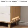 Cómoda, Gabinete de Cinco Cajones, Gabinete de Almacenamiento Moderno para Dormitorio, Gabinete de Pared para Sala de Estar, Gabinete Lateral Pequeño, Mesita de Noche