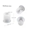 Ropa DIY gota de cristal pegamento portavelas portavelas de yeso portavelas de rayas cuadradas cilíndrico molde de silicona al por mayor