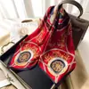 Pañuelo Cuadrado de Falso Seda con Estampado Paisley Retro 70cm Pañuelo de Seda Satinada con Estampado de Cebra Estampado de Castillo Accesorio para Traje Camisa Pañuelo
