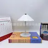 Lámpara de Noche para Dormitorio de Hierro Forjado Transfronterizo, Mesita de Noche, Cafetería, Forma de Paraguas, Regalo de Escritorio, Interruptor Táctil, Lámpara de Mesa de Ambiente