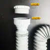 Tubo de Desagüe Gris Grado Exportación de 1 1/2", Tubo de Desagüe Telescópico para Lavabo de 1 1/4", Tubo de Desagüe para Fregadero de 7/8"