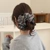 Exquisito Scrunchie de Volantes Plisados para el Cabello para Mujer, Cuerda para el Cabello de Gama Alta de Verano para Cola de Caballo, Accesorio para el Cabello de Moda