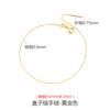 Pulseira Caixa de Prata Esterlina 925 Porta-Alfinetes Ajustável Bola de Silicone Pulseira de Pérola de Imitação Porta Vazio Corrente em Forma de O Acessórios