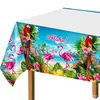 Aloha Flamingo Tema Havaiano Férias na Praia Festa Pratos de Mesa Prato de Papel Guardanapo Copo de Papel Fantasia de Festa de Papel