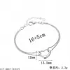 Pulsera Corazón de Doble Capa para Mujer Simple Versátil Estilo Ins Regalo para Mejor Amiga Estudiante Venta Caliente Transfronteriza Pulsera de Moda Venta al por Mayor