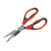 Tijeras de Cocina Jingzhimeng 5040 Multifuncionales para el Hogar de Acero Inoxidable Potentes Tijeras para Huesos de Pollo y Pescado