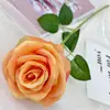 Nueva flor artificial transfronteriza rosa individual serie de bodas arreglo floral decoración flores artificiales para ambientación y decoración de lugares venta al por mayor