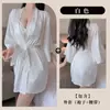 Fan Lei Ropa Íntima Sexy Banda para el Vientre Sexy de Mujer Deseo Puro Tentación Pijama de Casa Uniforme Set de Bata Qqnyd034