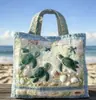 Bolso de Mano con Patrón de Tortuga Nuevo Producto Transfronterizo 3D Temu Amazon Moda de Moda para Mujer Estampado Digital Bolso de Hombro