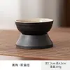 Colador de Té de Cerámica, Filtro de Barro Negro, Accesorios para Ceremonia del Té, Juego de Té Kung Fu, Separador de Té, Separación de Residuos de Té, Herramienta para Preparar Té