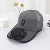 Boné de Baseball para Mulheres 2026 Novo Modelo Primavera e Verão Proteção Solar Chapéu de Sol Boné Bico de Pato para Homens Chapéu de Sol Respirável com Ventilador