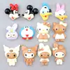 Caixa de Armazenamento de Acessórios de Resina Grande Camini Mickey Cola Creme Pato Donald DIY Capa de Celular Caseira DIY Sapatos com Furos