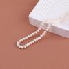 Hilo de algodón con perlas de agua dulce naturales, cuentas sueltas, bricolaje, hecho a mano, pulsera, collar, anillo, joyería, accesorios